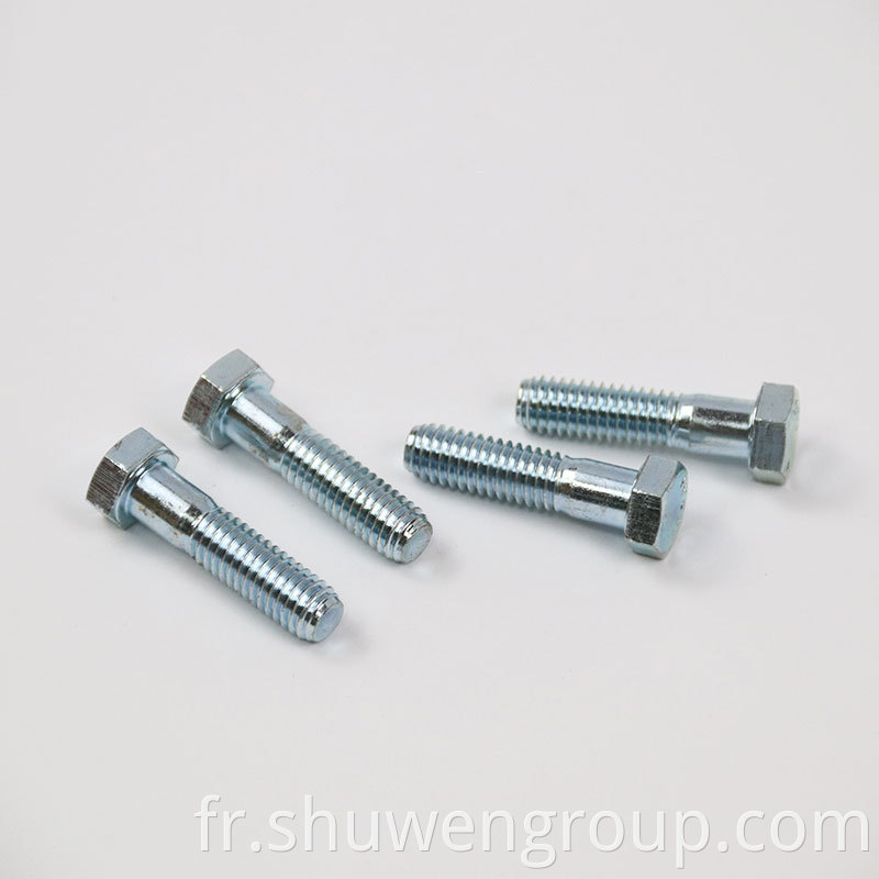 Black Oxide Hex Flange Bolt